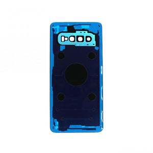 Samsung Galaxy S10 G973F Coque arrière bleu prisme avec lentille (OEM)