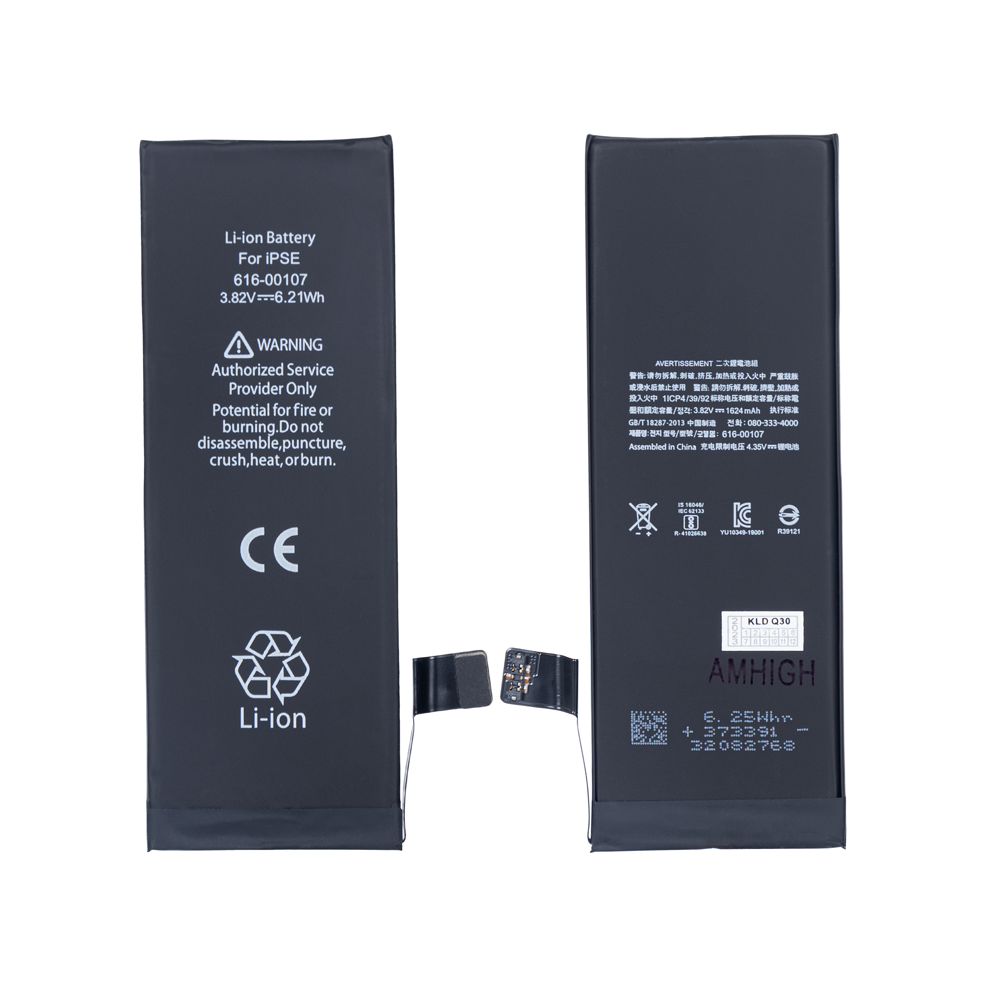 Pour iPhone SE Batterie avec puce ZY