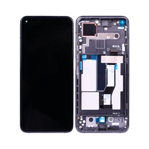 Xiaomi Mi 10T 5G, Mi 10T Pro 5G Ecran et Digitizer avec Frame Cosmic Black OEM