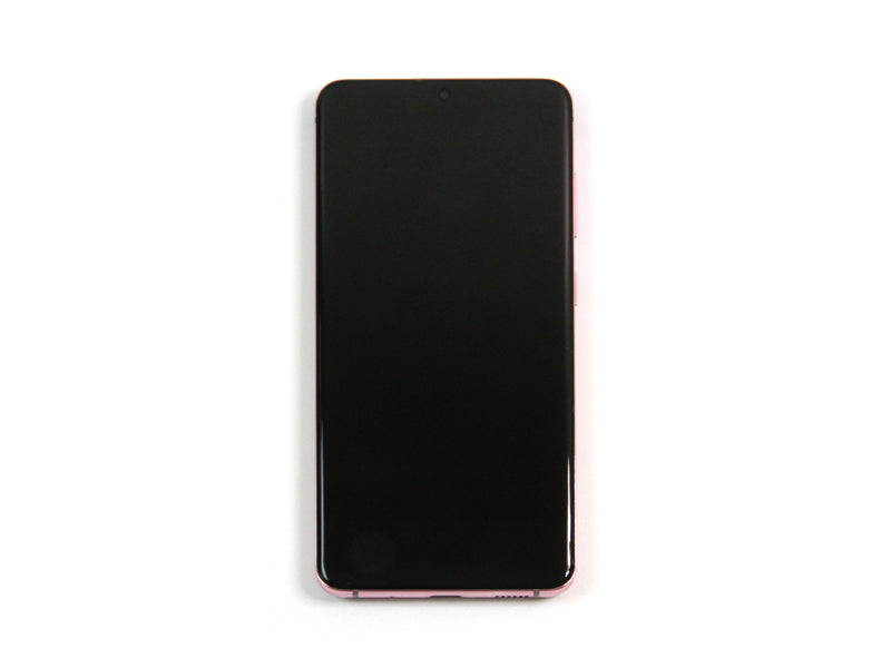 Samsung Galaxy S20 G980F, S20 5G G981F Ecran et numériseur avec cadre Cloud Pink Service Pack