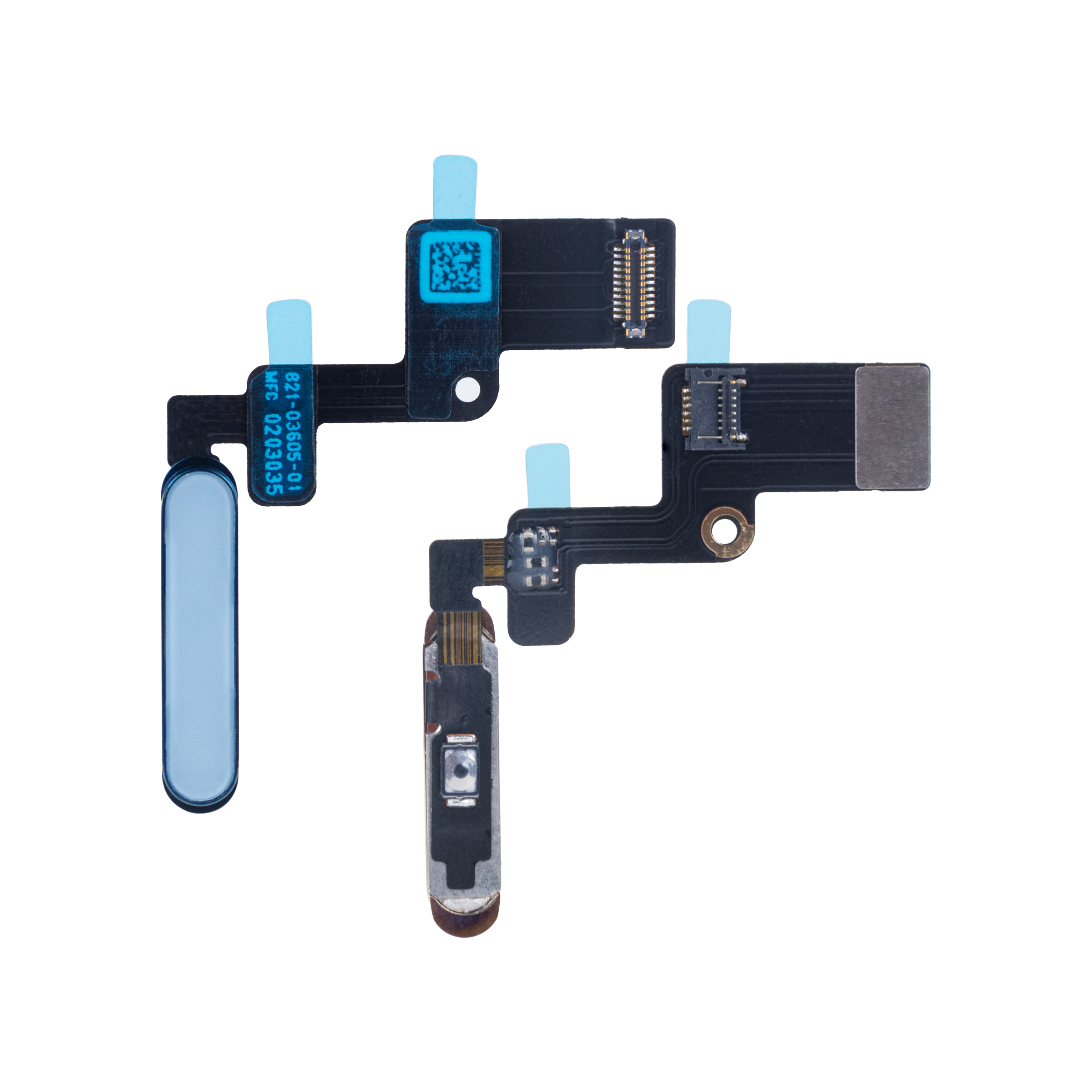 Pour iPad Air 4 (2020) 10.9 Power Button Flex Sky Blue