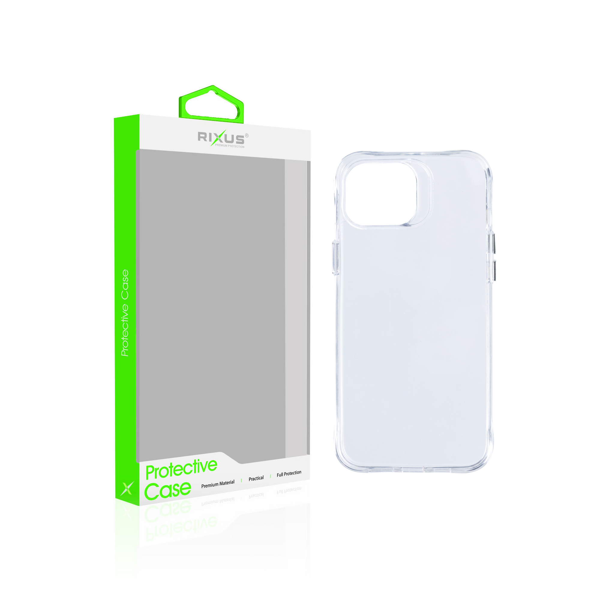 Rixus Pour iPhone 14 Anti Shock TPU Transparent