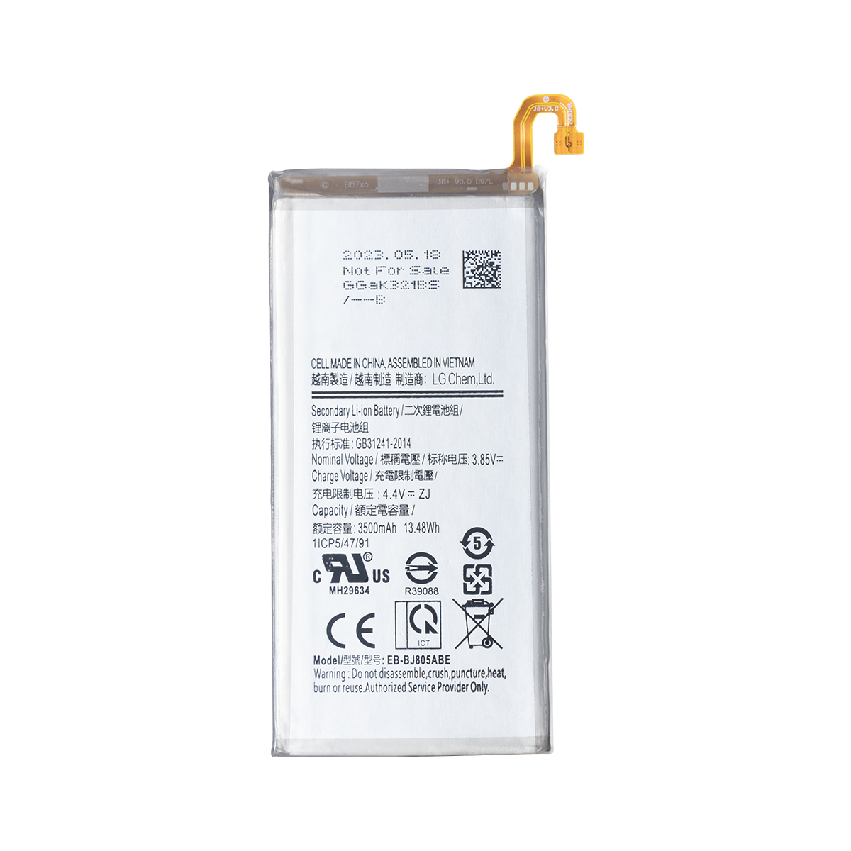 Samsung Galaxy A6 Plus A605F Batterie EB-BJ805ABE (OEM)