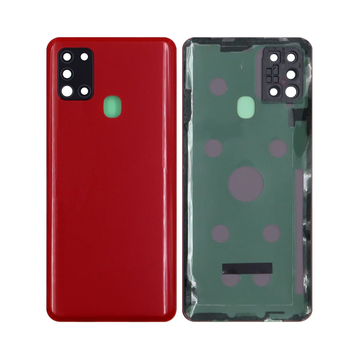 Samsung Galaxy A21s A217F Back Cover Rouge avec lentille (OEM)