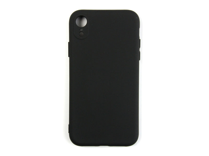 Rixus For iPhone XR Soft TPU Phone Case Noir