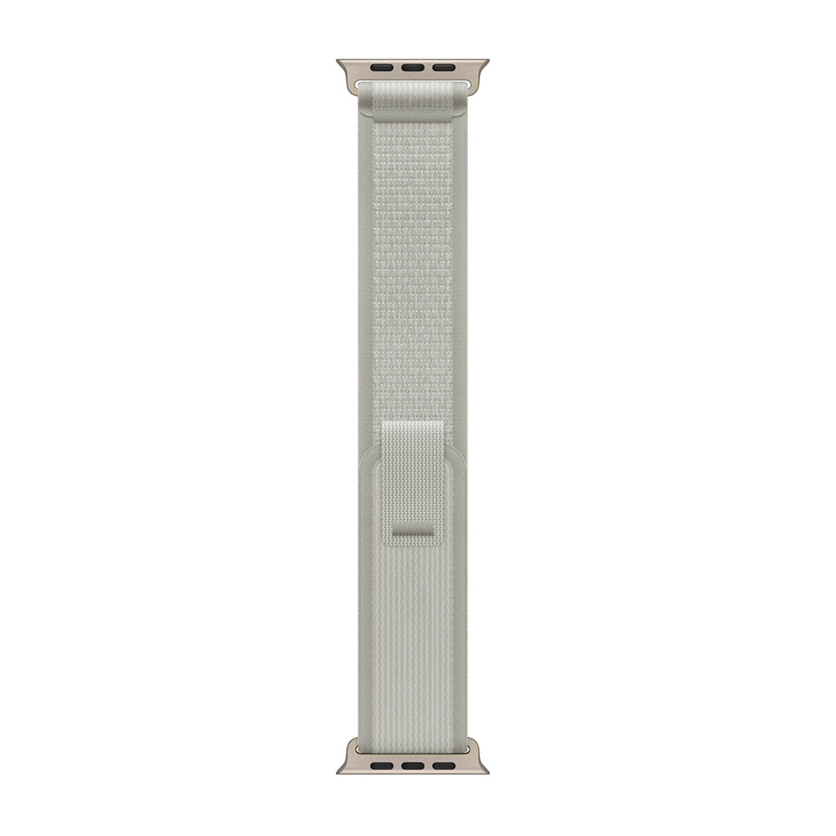 Pour Apple Watch 38mm, 40mm, 41mm Bracelet Nylon Trail Loop Gris Clair Boîte de vente au détail