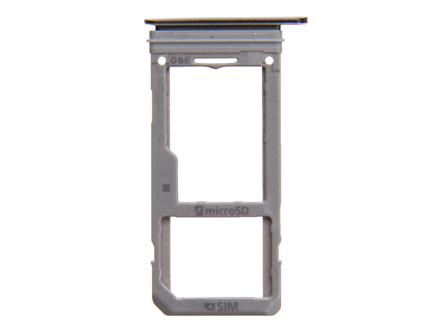 Samsung Galaxy S8 G950F, Galaxy S8 Plus G955F Support pour carte Sim et SD Noir