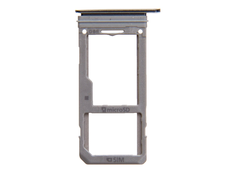 Samsung Galaxy S8 G950F, Galaxy S8 Plus G955F Support pour carte Sim et SD Noir