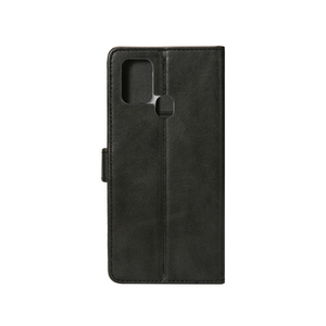Rixus Bookcase Pour Samsung Galaxy A21s A217F Noir
