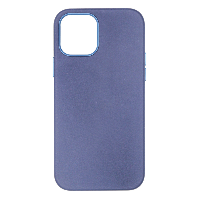 Rixus Classic 02 Case With MagSafe Pour iPhone 12,12 Pro Bleu