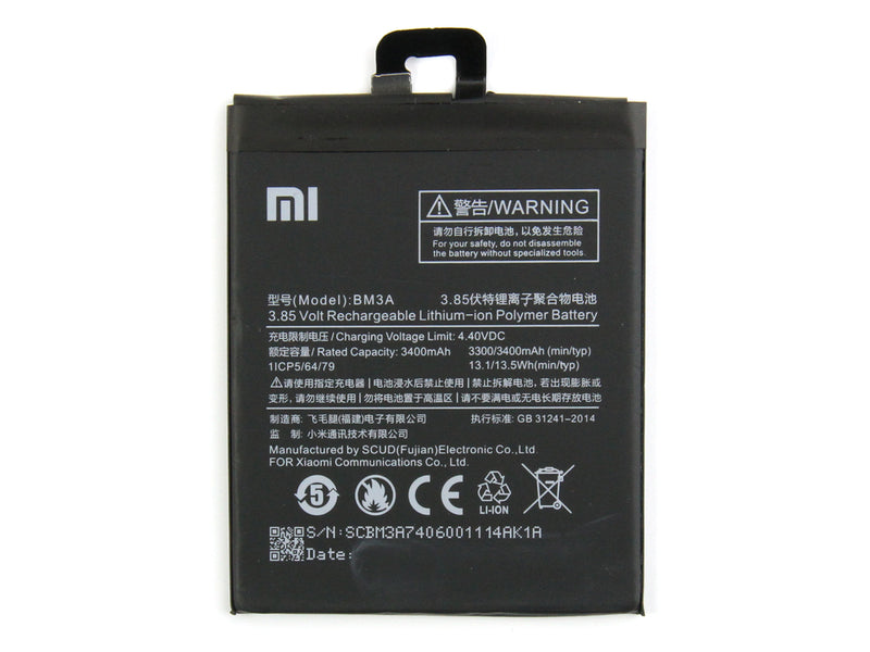 Xiaomi Mi Note 3 Batterie BM3A-W275 (OEM)