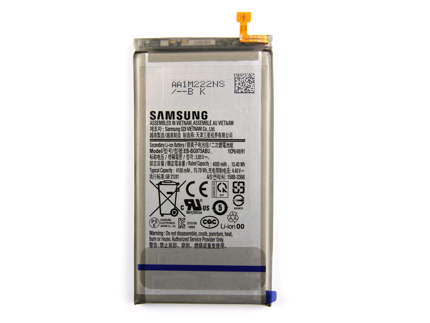 Samsung Galaxy S10 Plus G975F Batterie EB-BG975ABU OEM