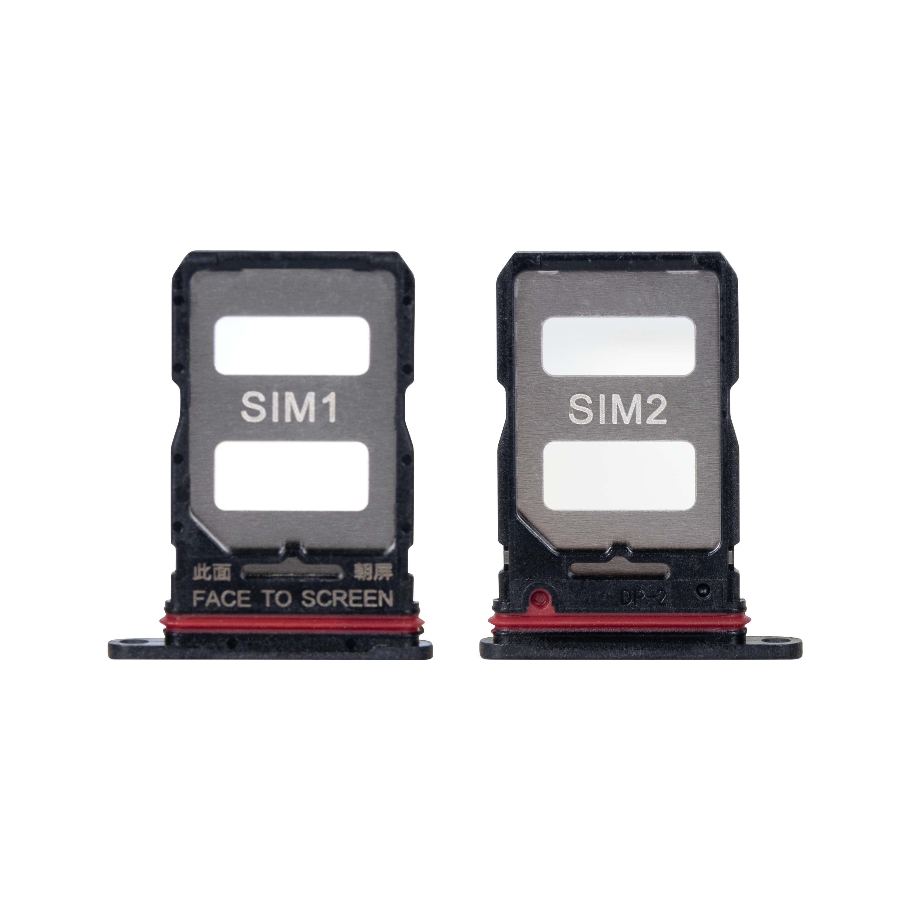Xiaomi 12T 5G (22071212AG), 12T Pro 5G (22081212UG) Support de carte Sim Noir OEM