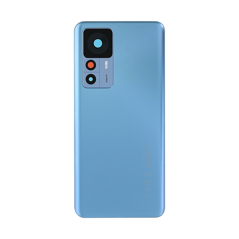 Xiaomi 12T (22071212AG) Coque arrière bleue avec lentille