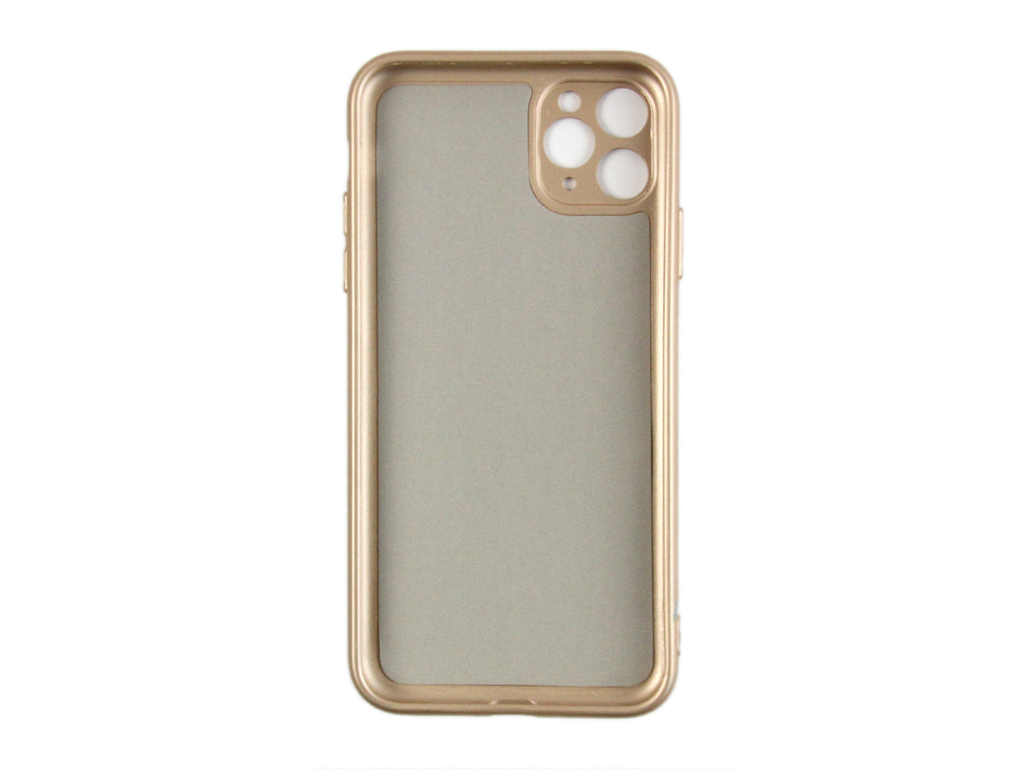 Rixus Coque TPU souple pour iPhone 11 Pro Max Or