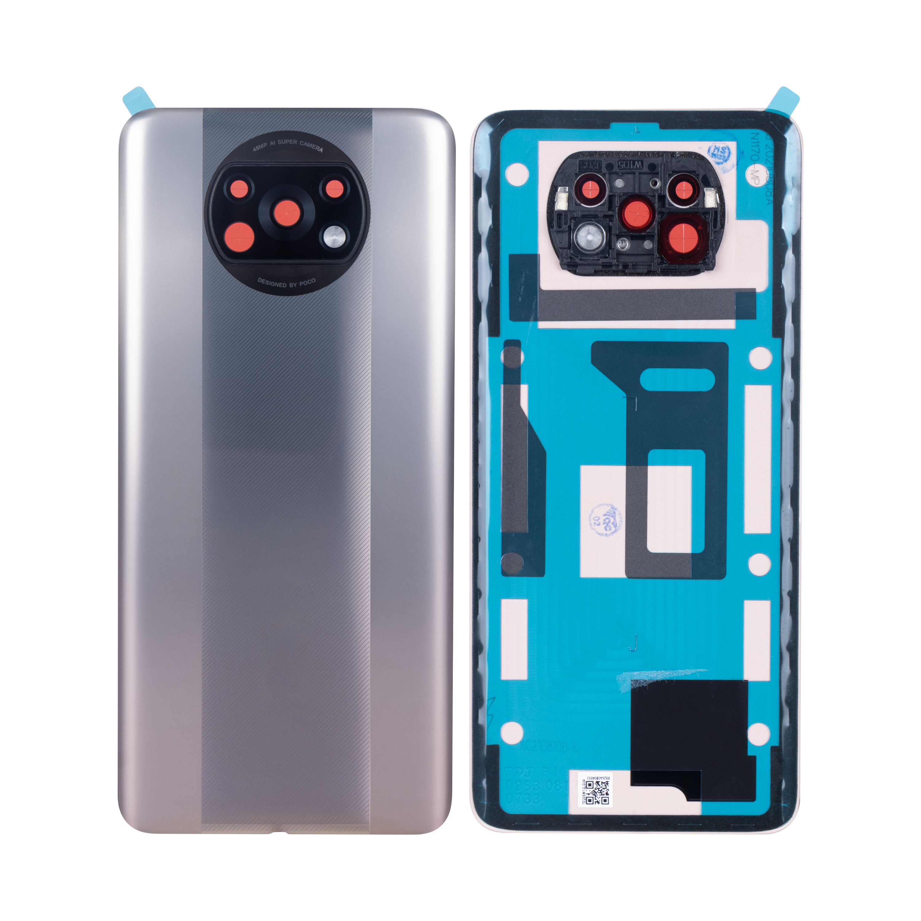 Xiaomi Poco X3 Pro (M2102J20SG, M2102J20SI) Coque arrière Métal Bronze