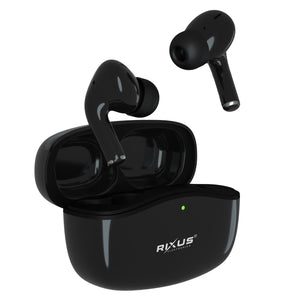 Rixus RXBT809B Casque sans fil Crystal Clear Noir