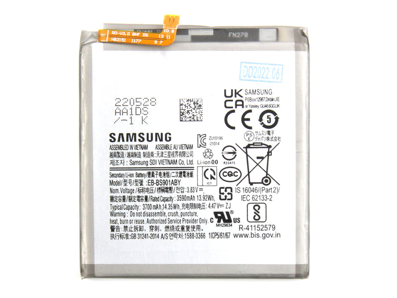 Samsung Galaxy S22 S901B Batterie EB-BS901ABY OEM