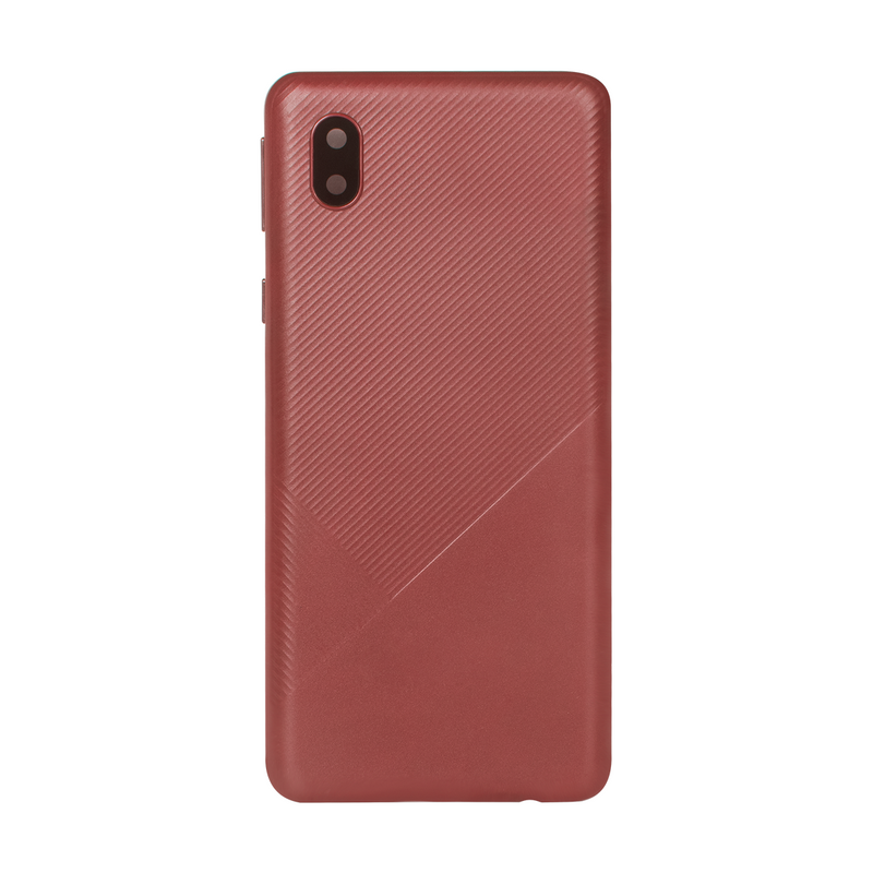 Samsung Galaxy A01 Core A013F Back Cover Rouge avec lentille (OEM)