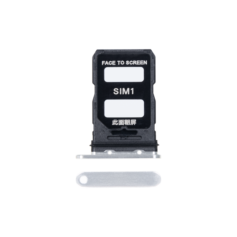 Xiaomi 13 Pro (2210132G) Support de carte SIM Céramique Blanc OEM