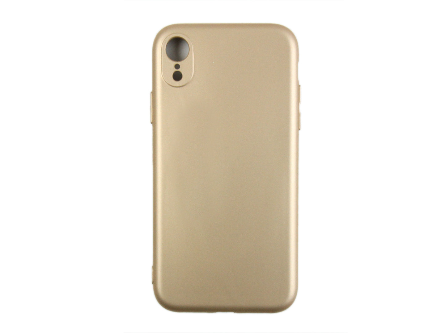 Rixus Coque pour iPhone XR en TPU souple Or