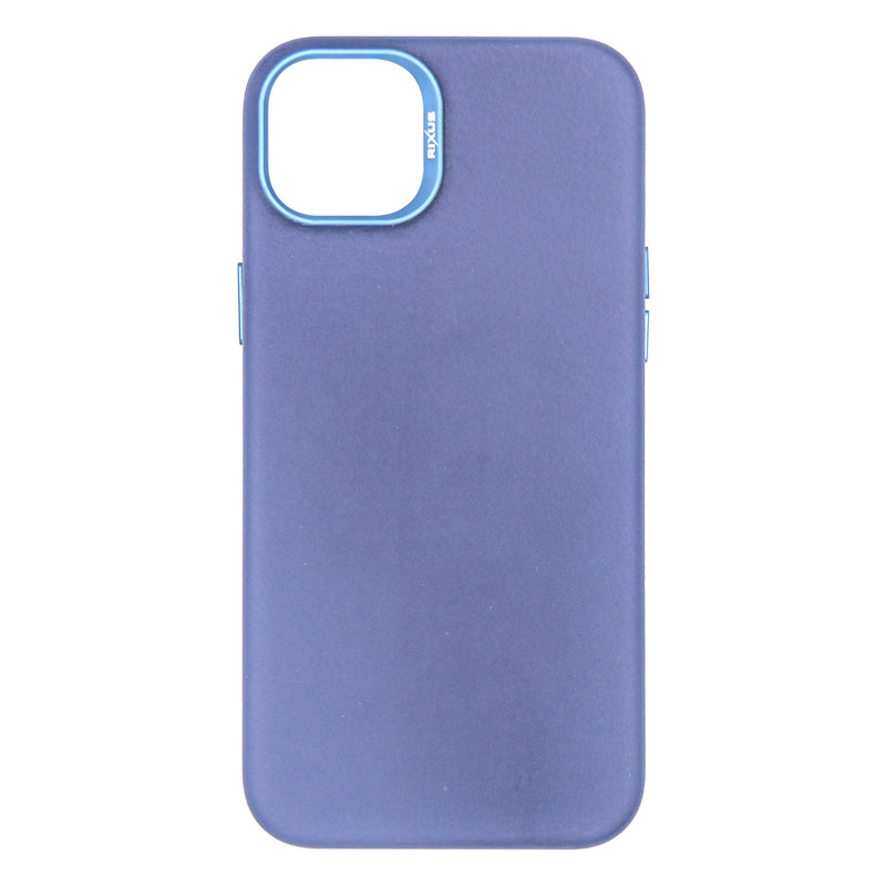 Rixus Classic 02 Case With MagSafe Pour iPhone 14 Plus Bleu