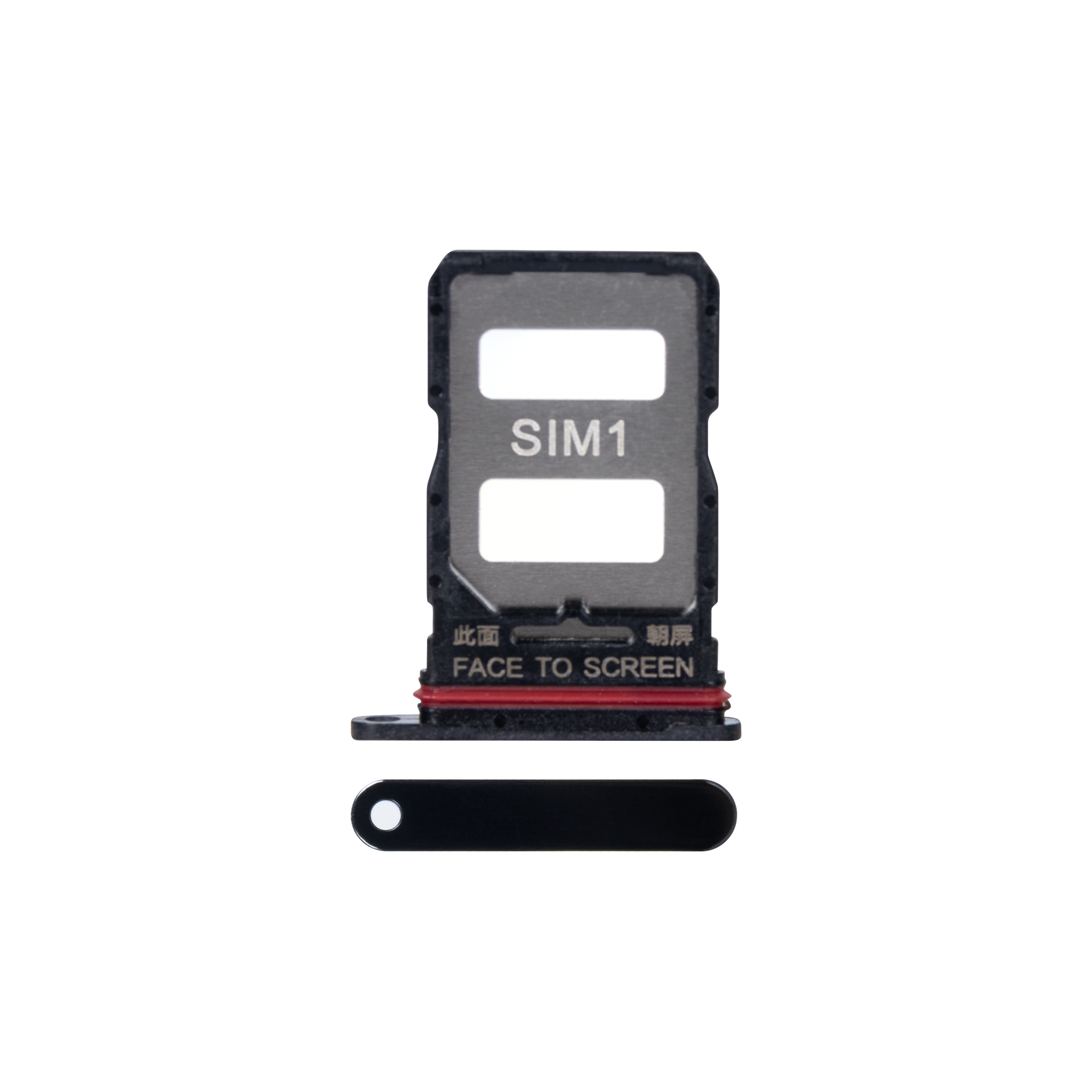 Xiaomi 12T 5G (22071212AG), 12T Pro 5G (22081212UG) Support de carte Sim Noir OEM