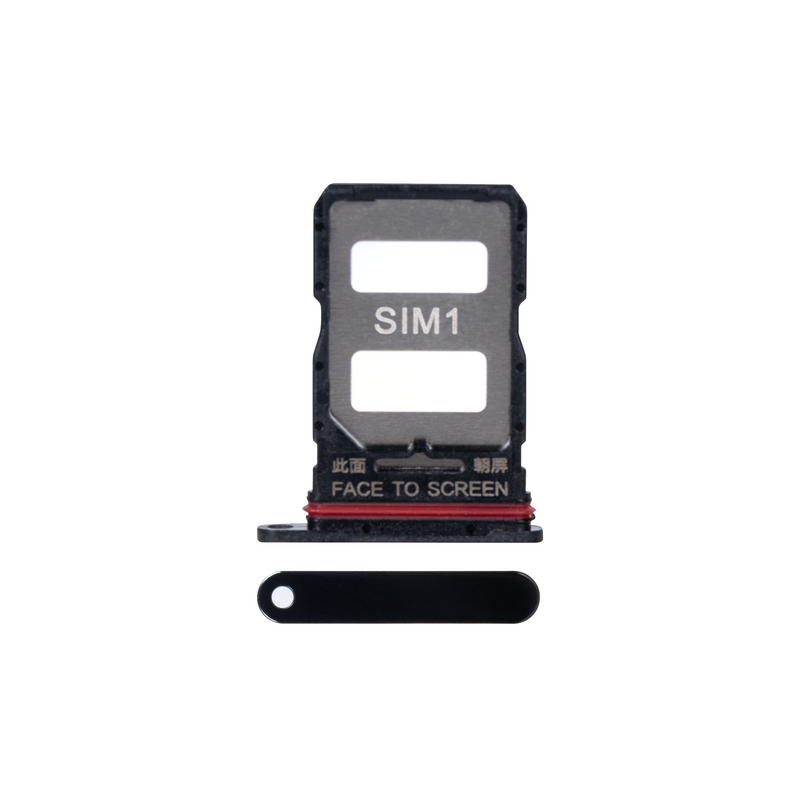Xiaomi 12T 5G (22071212AG), 12T Pro 5G (22081212UG) Support de carte Sim Noir OEM