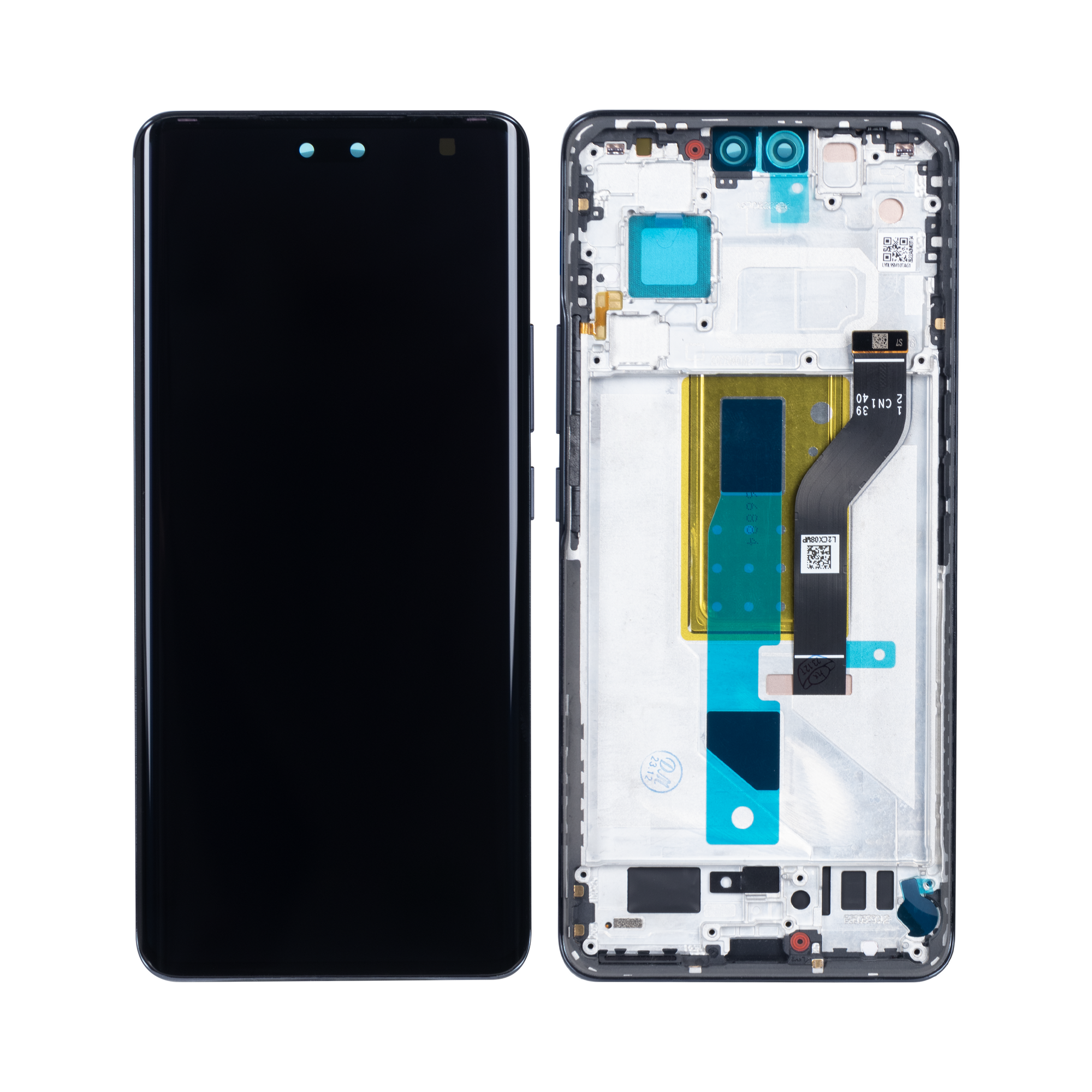 Xiaomi 13 Lite Écran et numériseur avec cadre Noir OEM