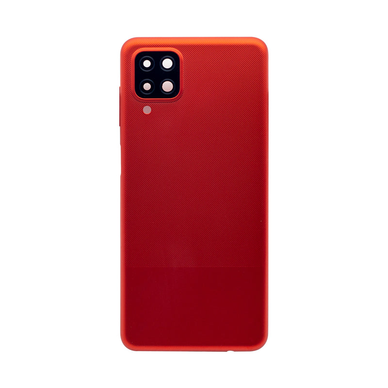 Samsung Galaxy A12 A125F Back Cover Rouge avec lentille (OEM)