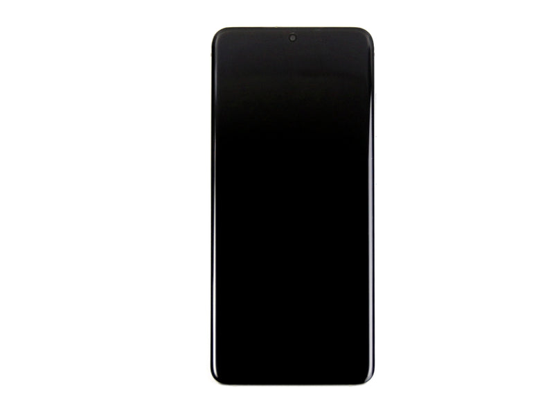 Samsung Galaxy S20 G980F, S20 5G G981F Ecran et numériseur avec cadre Cloud White Service Pack