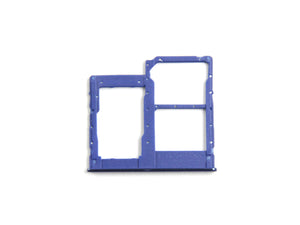 Samsung Galaxy A40 A405F Support pour carte Sim et SD Bleu
