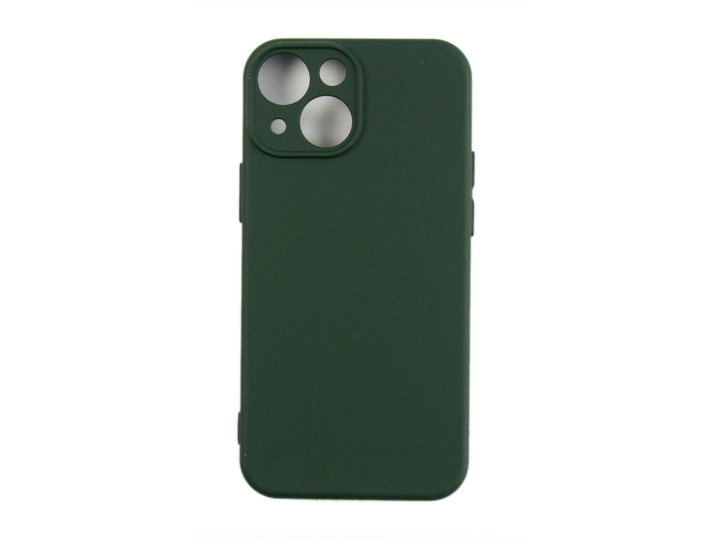 Rixus Coque TPU souple pour iPhone 13 Mini Vert foncé