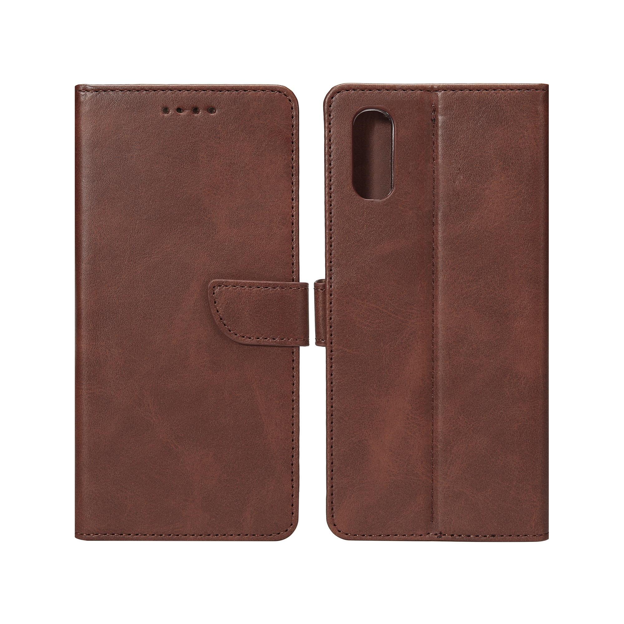 Bibliothèque pour iPhone X/ XS Marron