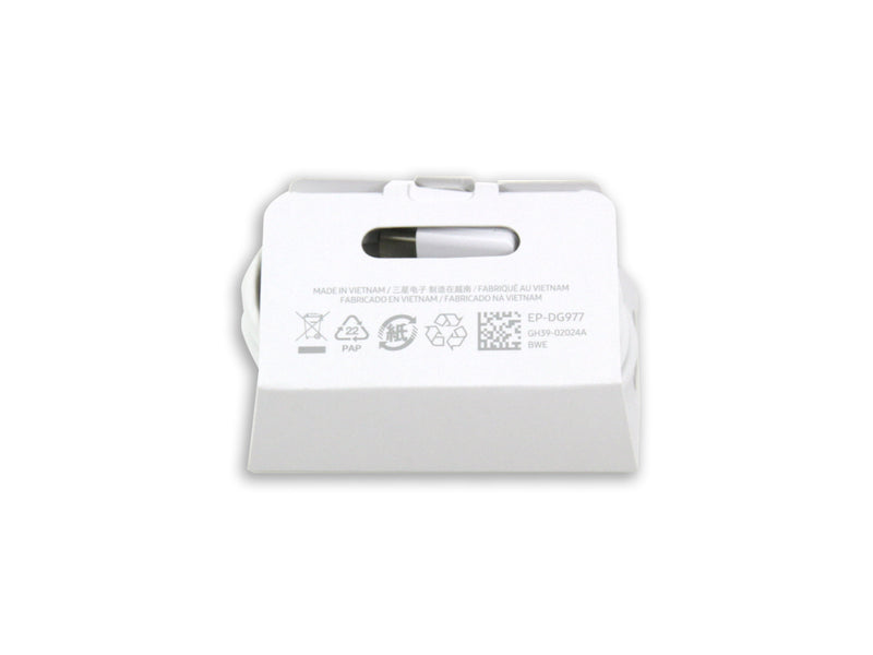 Samsung Câble de données USB Type-C vers Type-C Blanc 100CM EP-DG977BWE