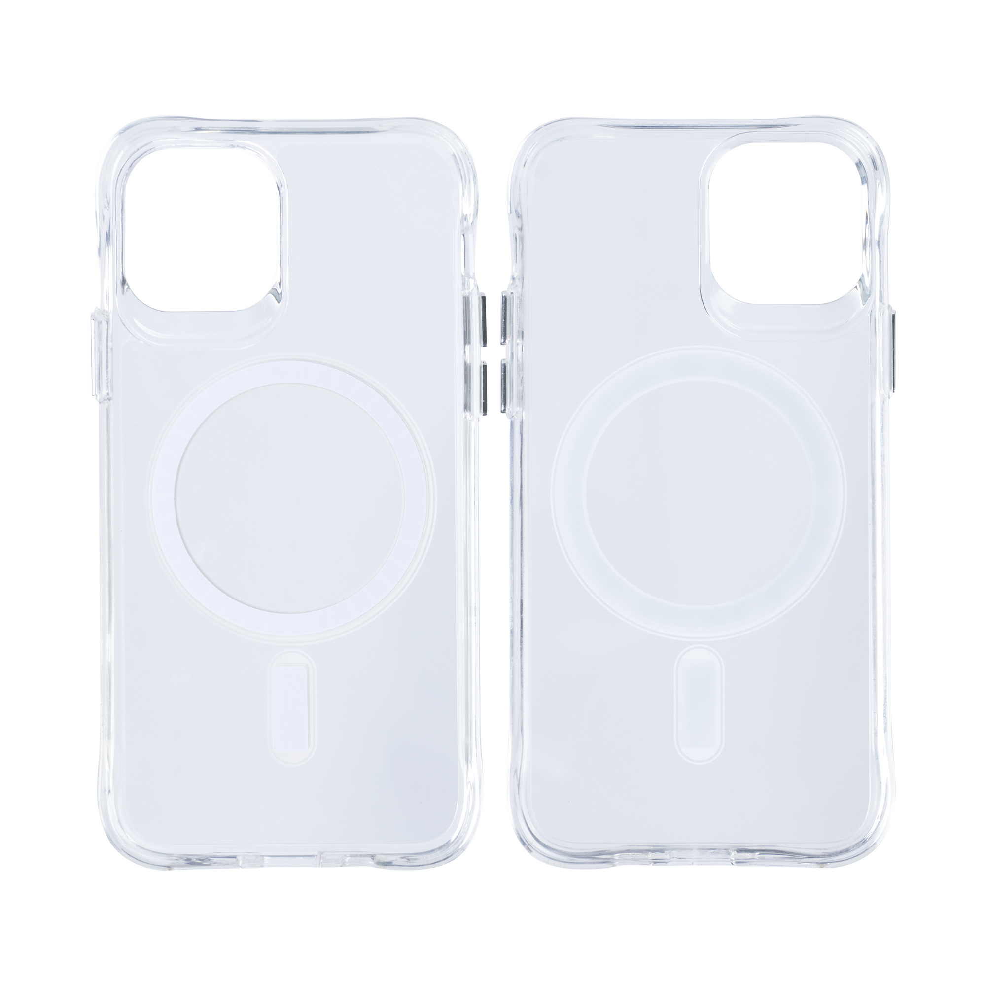 Rixus Pour iPhone 12, 12 Pro Crystal Clear Anti-shock TPU Avec MagSafe