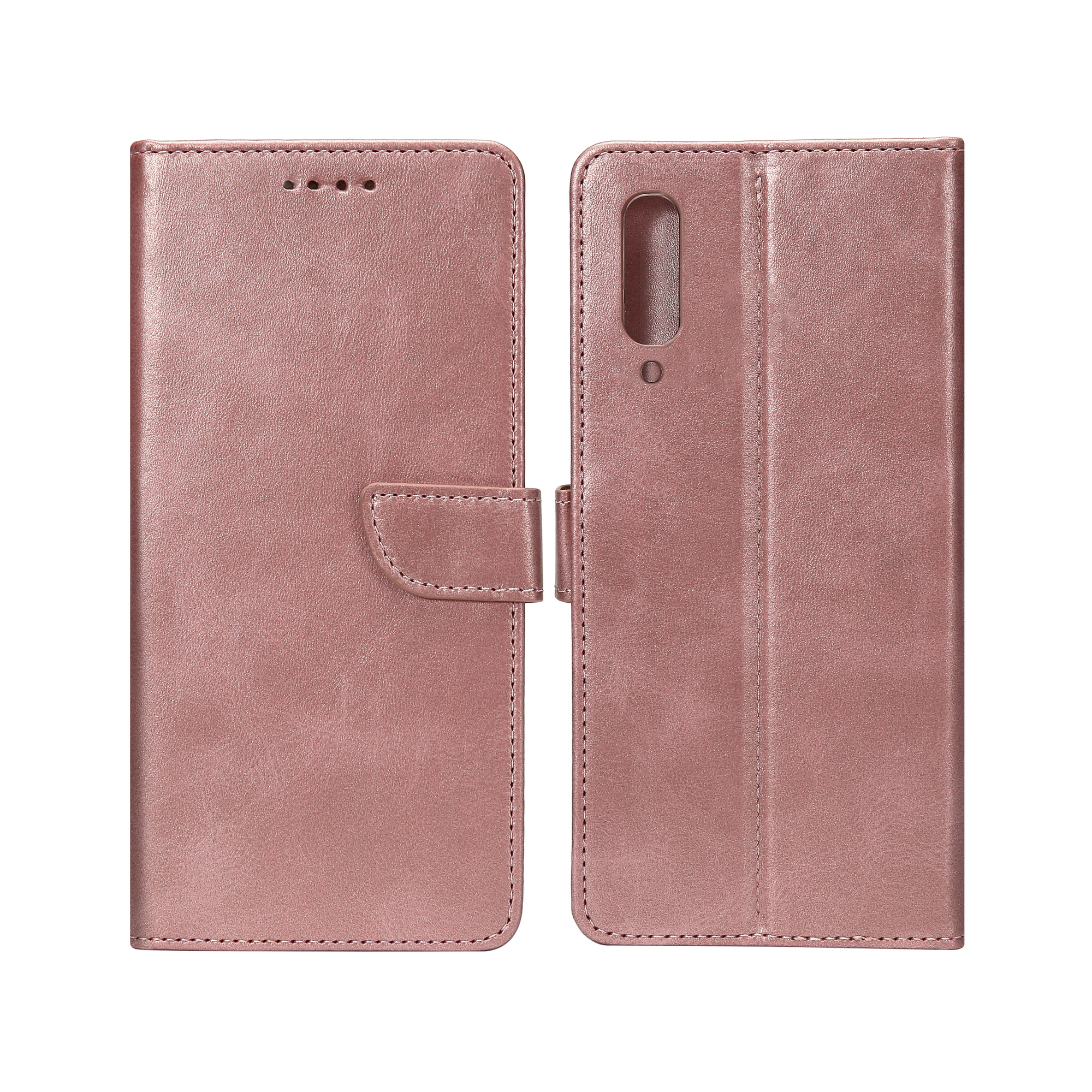 Rixus Bibliothèque pour Samsung Galaxy A50 A505F Rose