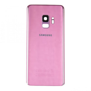 Samsung Galaxy S9 G960F Coque arrière violet lilas avec lentille (OEM)
