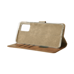 Bibliothèque Rixus pour Samsung Galaxy A23 5G A236B Light Brown