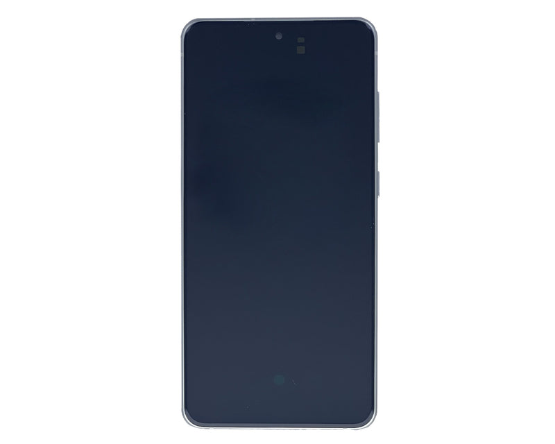 Samsung Galaxy S21 FE G990B Écran et numériseur avec cadre Blanc Service Pack