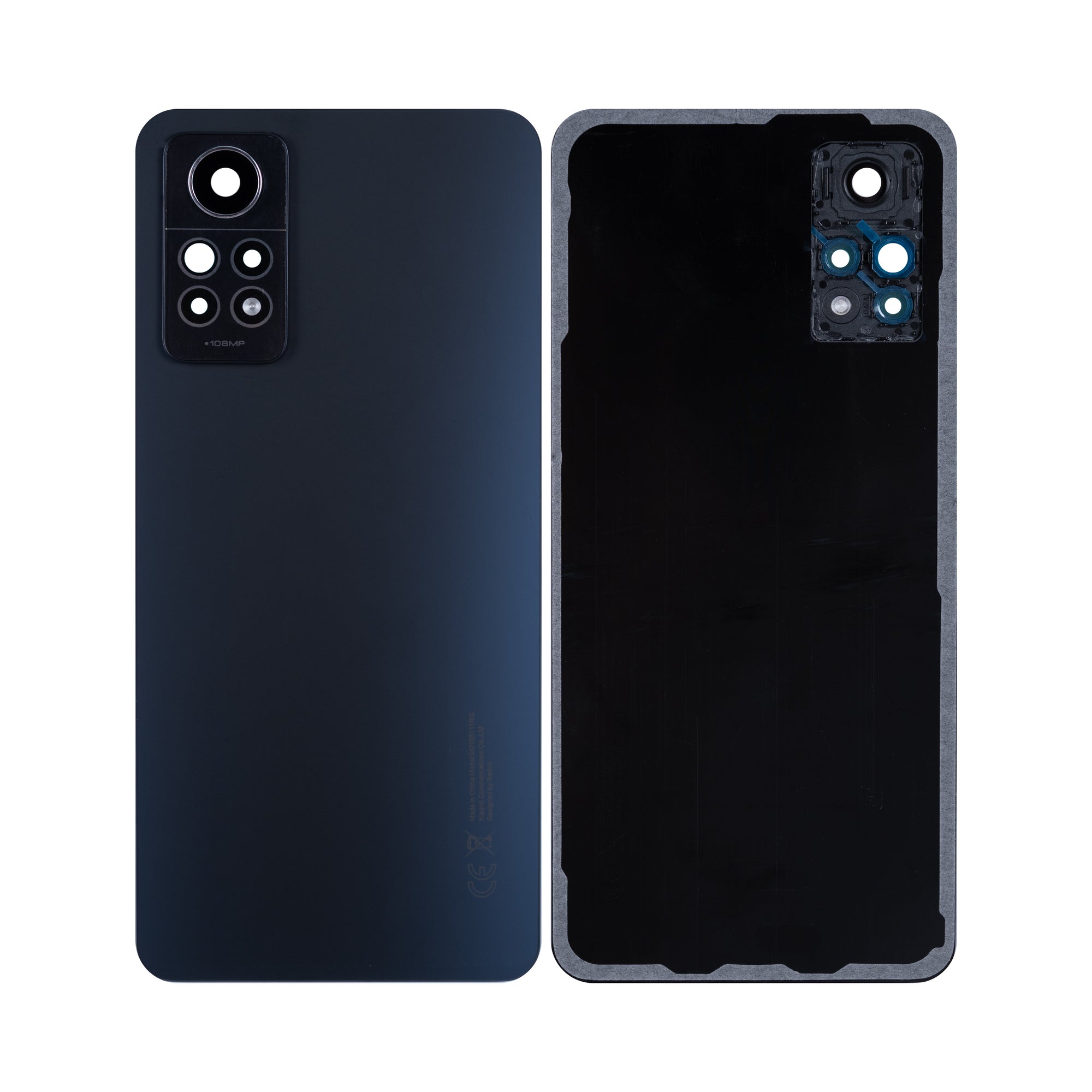 Xiaomi Redmi Note 12 Pro (2209116AG) Coque arrière gris graphite avec objectif OEM