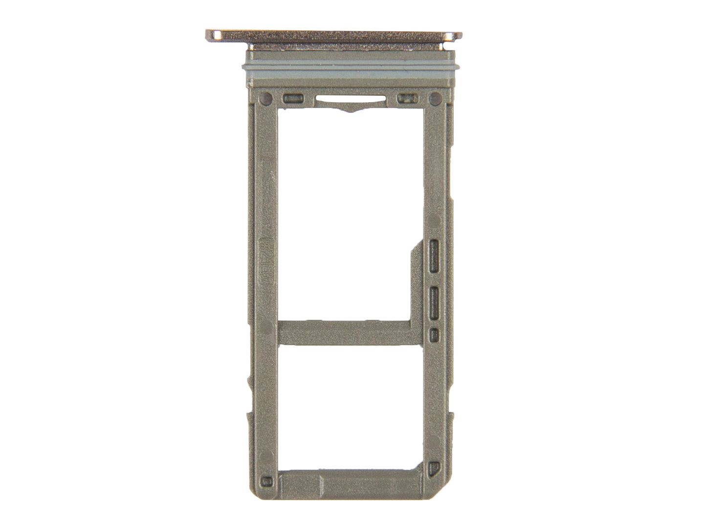 Samsung Galaxy S8 G950F, Galaxy S8 Plus G955F Support pour carte Sim et SD Or