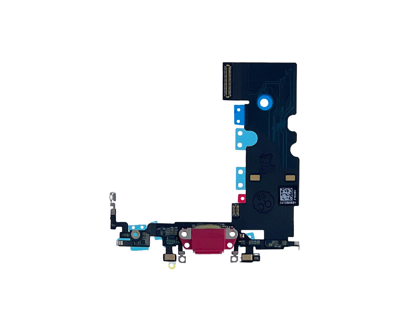 Pour iPhone SE (2020) System Connector Flex Rouge
