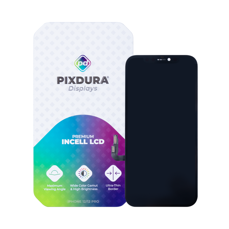 PIXDURA Pour iPhone 12, 12 Pro Ecran et Numériseur In-Cell Premium