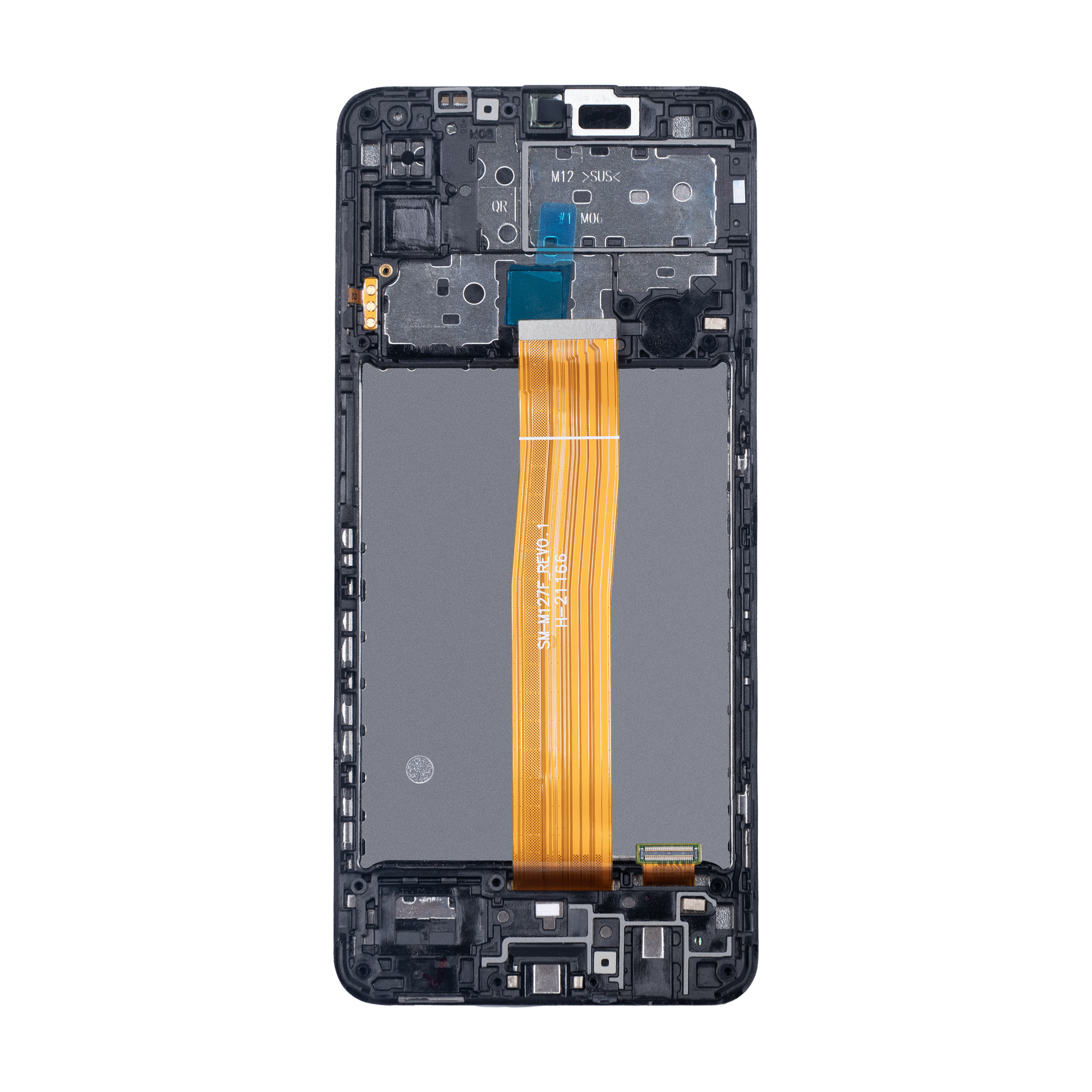 Samsung Galaxy M12 M127F Ecran et Numériseur Avec Cadre Noir Soft-OLED