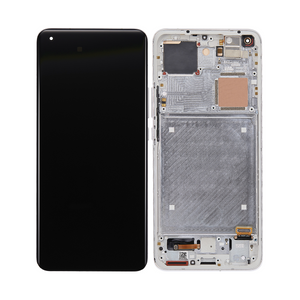 Xiaomi Mi 11 Ultra M2102K1G, M2102K1C Écran et numériseur avec cadre blanc céramique (OEM)