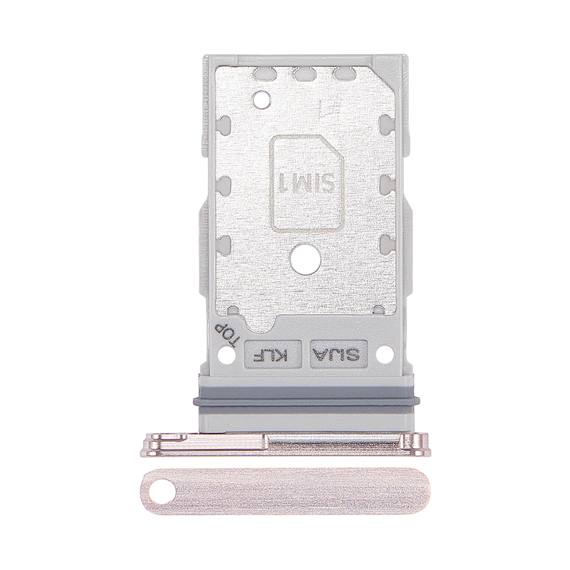 Samsung Galaxy S22 S901B Support de carte Sim et MicroSD Rose Or