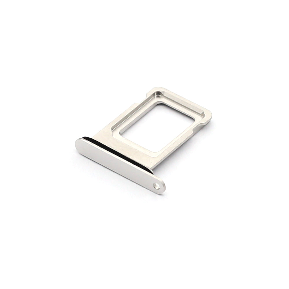 Pour iPhone 13 Pro Max Sim Holder Argent