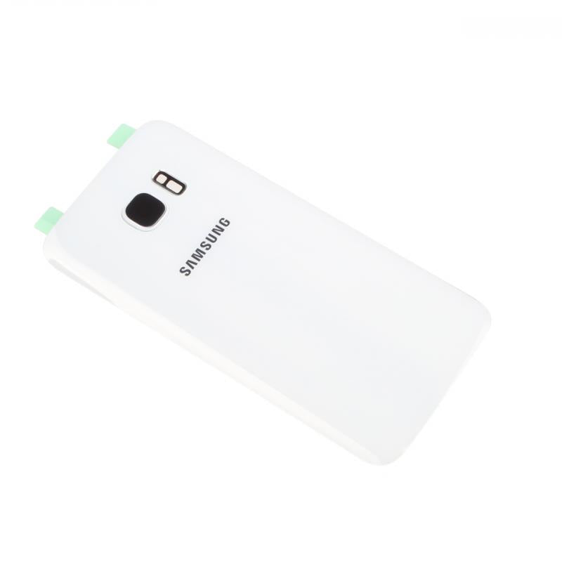 Samsung Galaxy S7 Edge G935F Coque arrière blanche avec lentille (OEM)