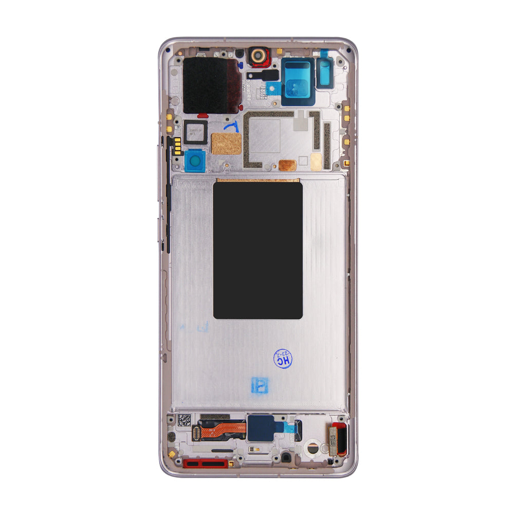 Xiaomi 12 Pro (2201122C) Ecran et Numériseur Avec Cadre Violet Original